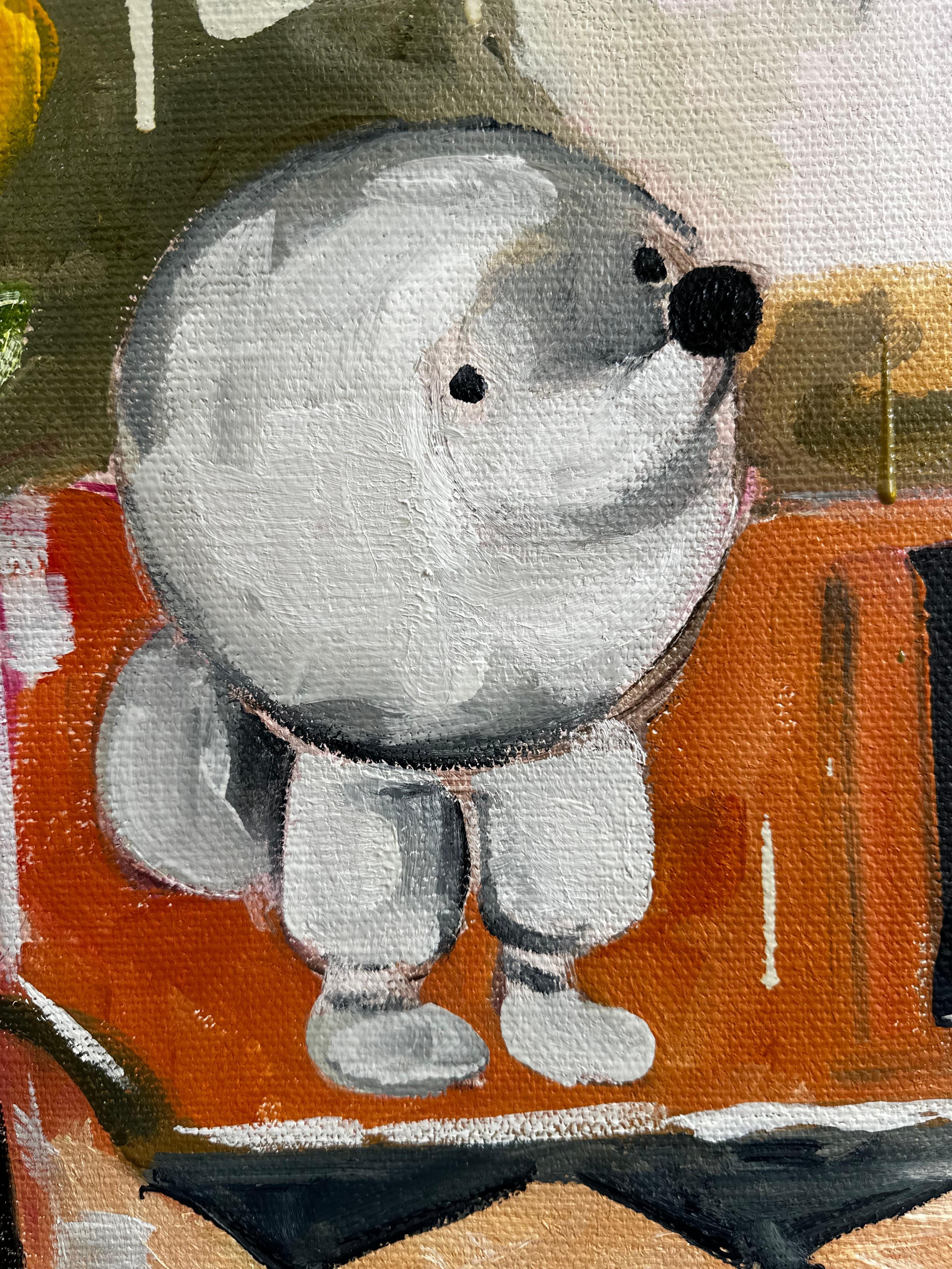 Secret partagé 2 - Contemporain Painting par Roxana Khonkulova