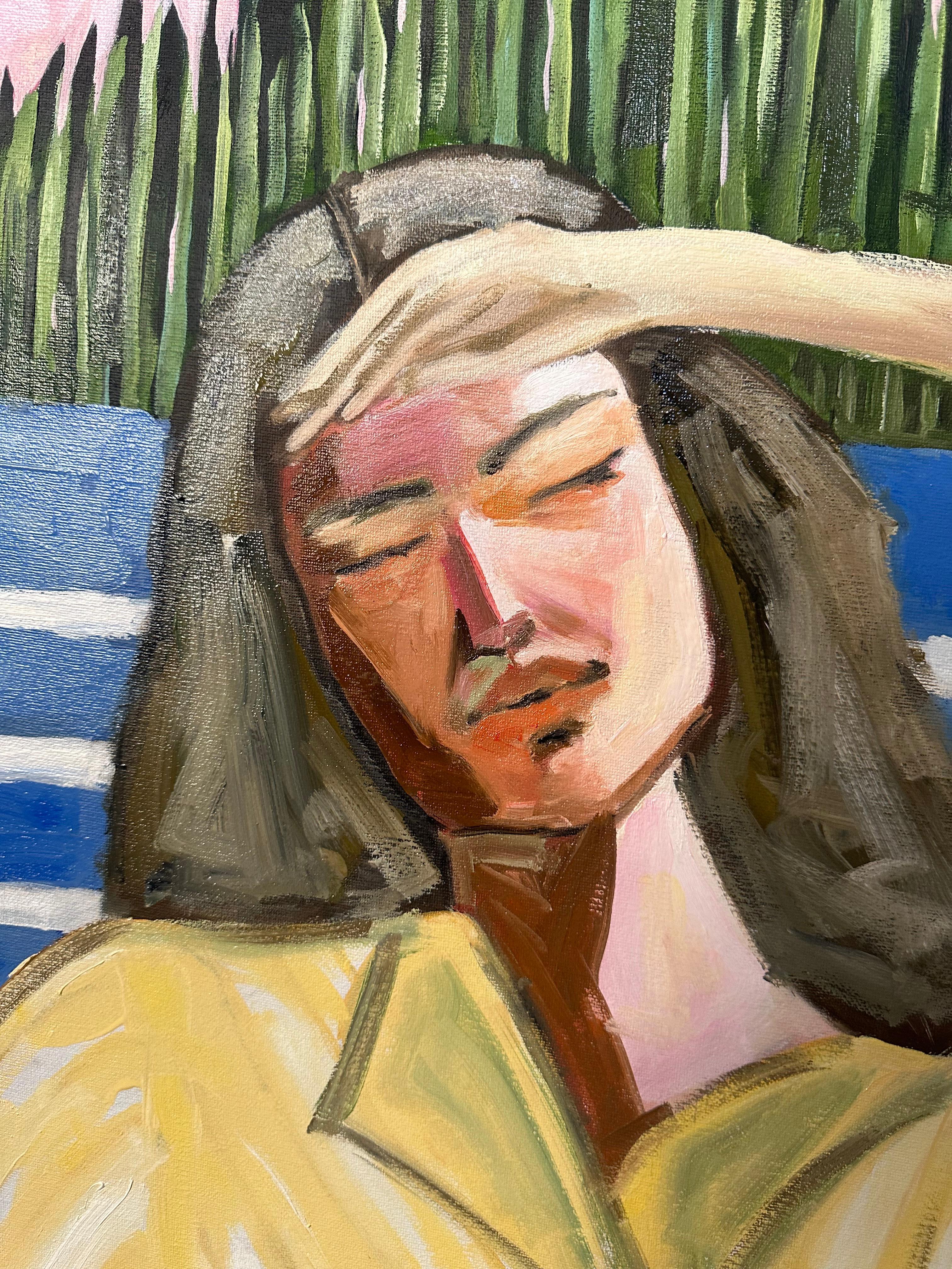 Shine for Me.Olio su tela - Painting di Roxana Khonkulova