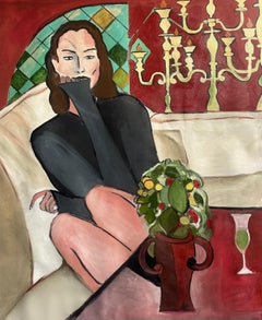 Protestation silencieuse. Peinture originale