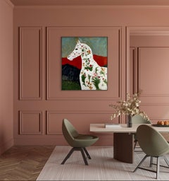 Lo sguardo dello stallone di zaffiro