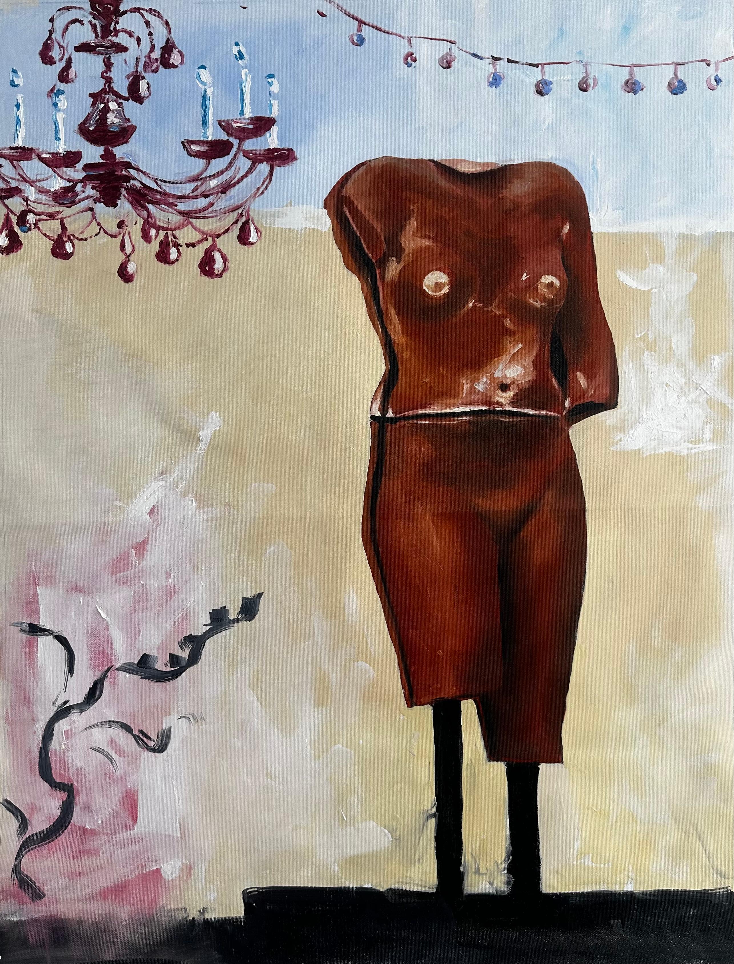 Roxana Khonkulova Interior Painting - Vulnerability