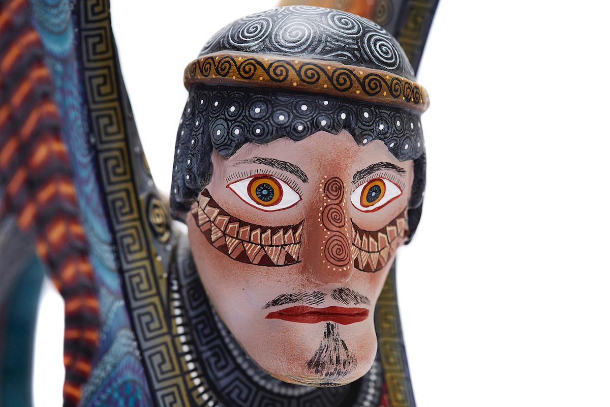 Nahual Zapoteco - Zapotec Nahual - Mexican Folk Art  Cactus Fine Art 1