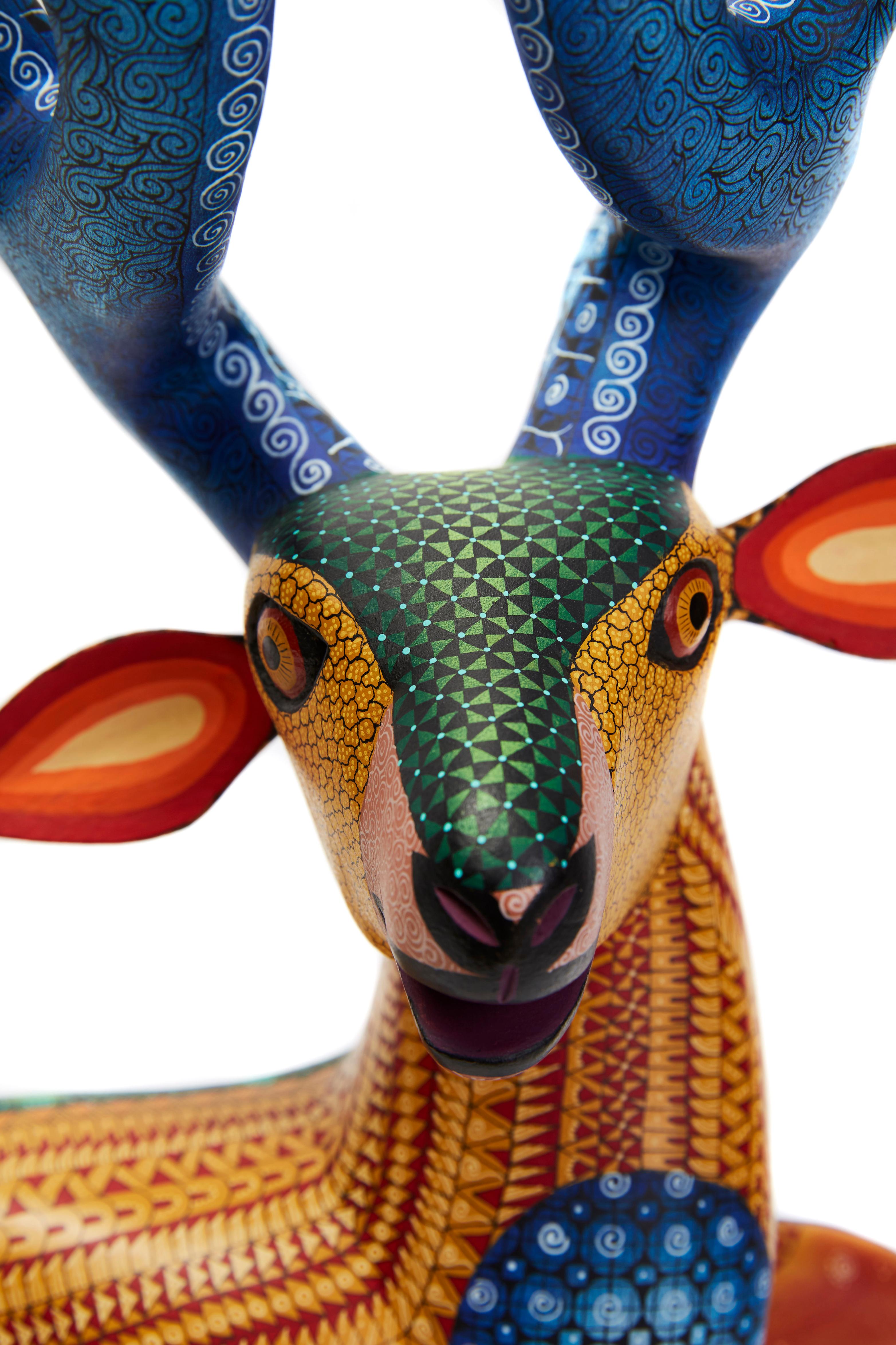 Venado, Deer,  Mexican Alebrije, Mexican Folk Art, Oaxaca Wood Carving 5