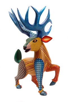 Venado, Deer, Mexican Alebrije, Mexican Folk Art, Oaxaca Wood Carving