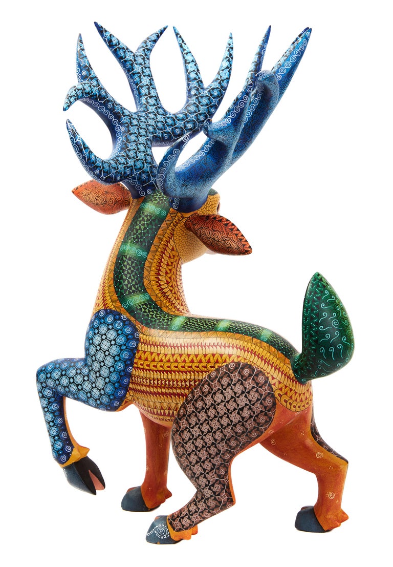 Roxana y Jesus Hernandez Venado, Deer, Mexican Alebrije, Mexican Folk