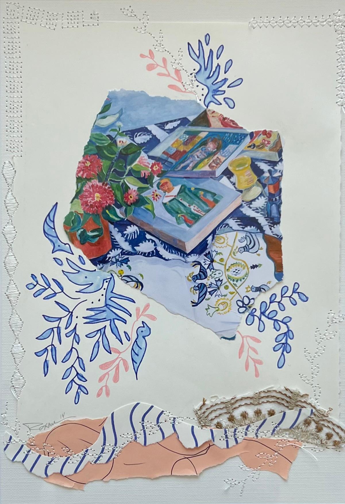 Can We Come out and Play, n° 14 - Mixed Media Art de Roxane Hollosi
