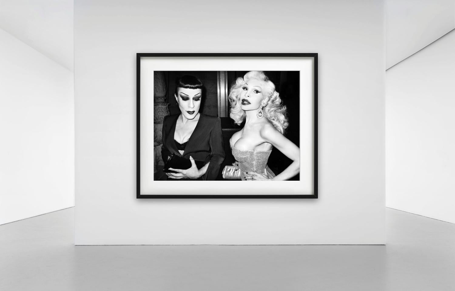 Amanda and Joe Lepore, Close up portrait, b/w, Fine Art Photography For Sale 7