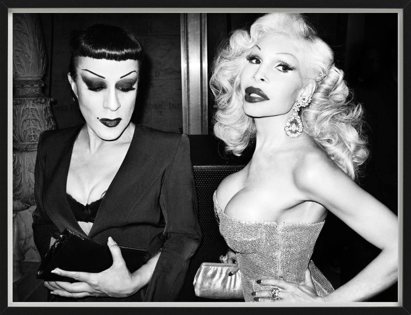 Joe and Amanda Lepore, black and white portrait close-up photographed by Roxanne Lowit.

All prints are limited edition. Available in multiple sizes. High-end framing on request.

All prints are done and signed by the artist. The collector receives