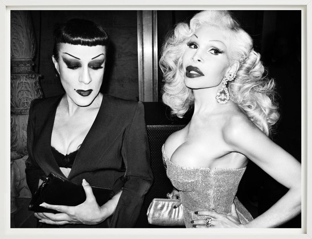 Amanda and Joe Lepore, Close up portrait, b/w, Fine Art Photography For Sale 3