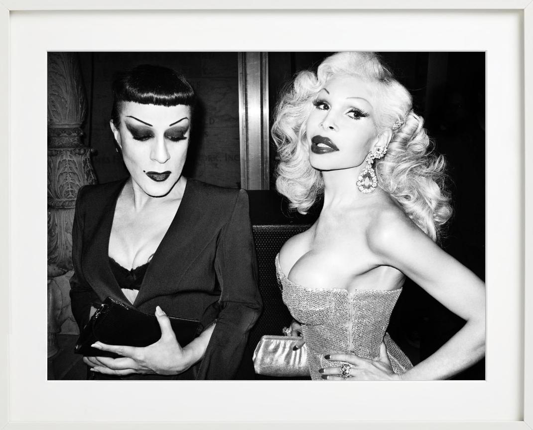 Amanda and Joe Lepore, Close up portrait, b/w, Fine Art Photography For Sale 5