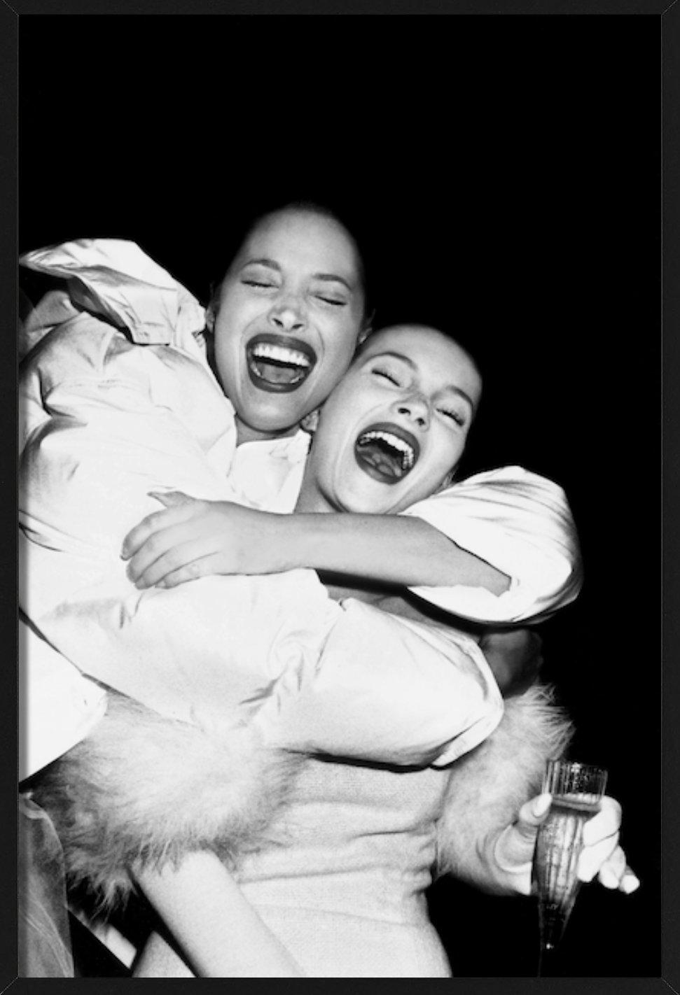 Christy Turlington e Kate Moss, sfilata di Isaac Mizrahi - Fotografia d'autore, 1994 in vendita 7