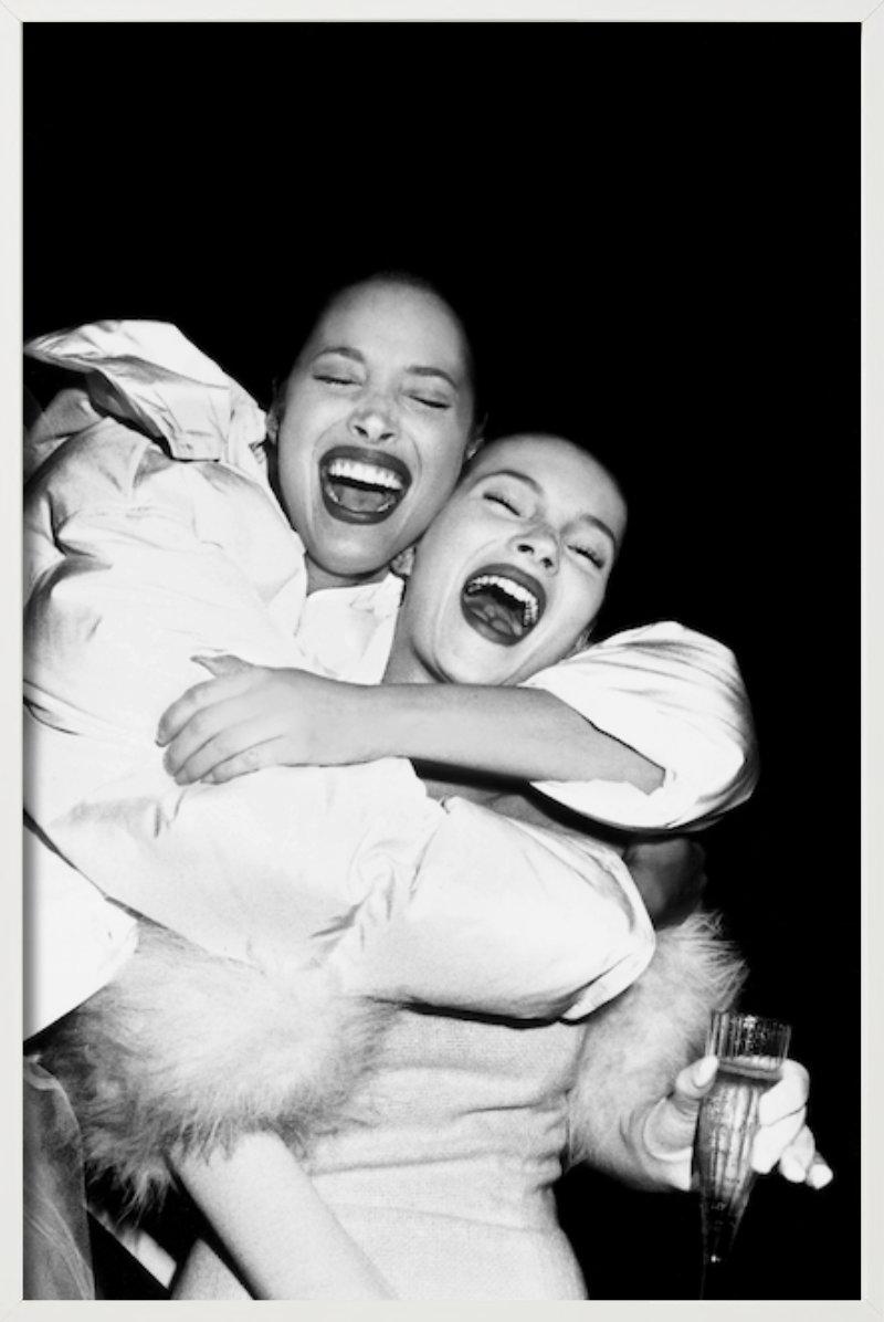 Christy Turlington e Kate Moss, sfilata di Isaac Mizrahi - Fotografia d'autore, 1994 in vendita 10