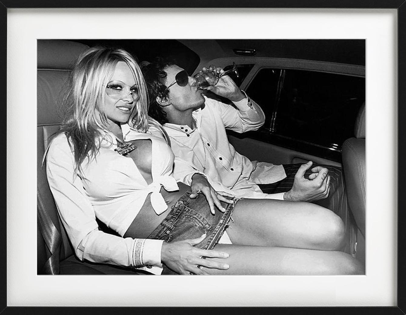Pamela Anderson & David LaChapelle - portrait in car, fine art photography, 2001 For Sale 4