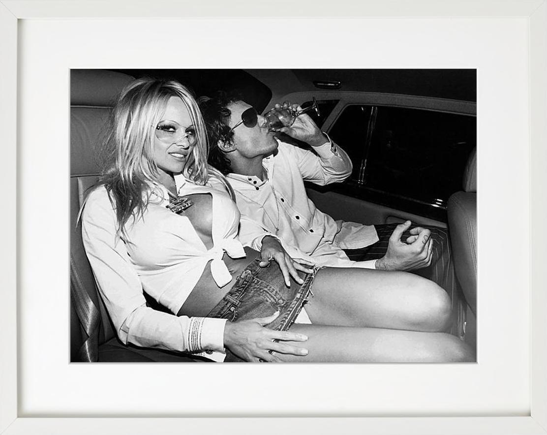 Pamela Anderson & David LaChapelle - portrait in car, fine art photography, 2001 For Sale 6