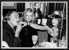 Salvador Dali, Janet Daly and the Recipient of a Kiss, New York 1979, Fine Art