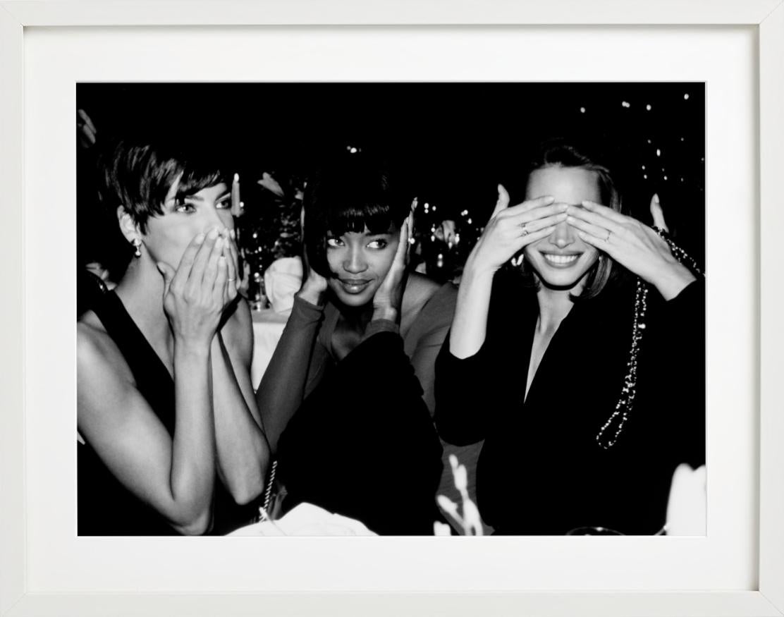 Seeing, Speaking, Hearing no Evil - three supermodels, fine art photography For Sale 7