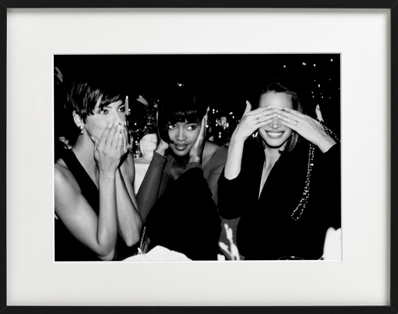 Seeing, Speaking, Hearing no Evil - three supermodels, fine art photography For Sale 9