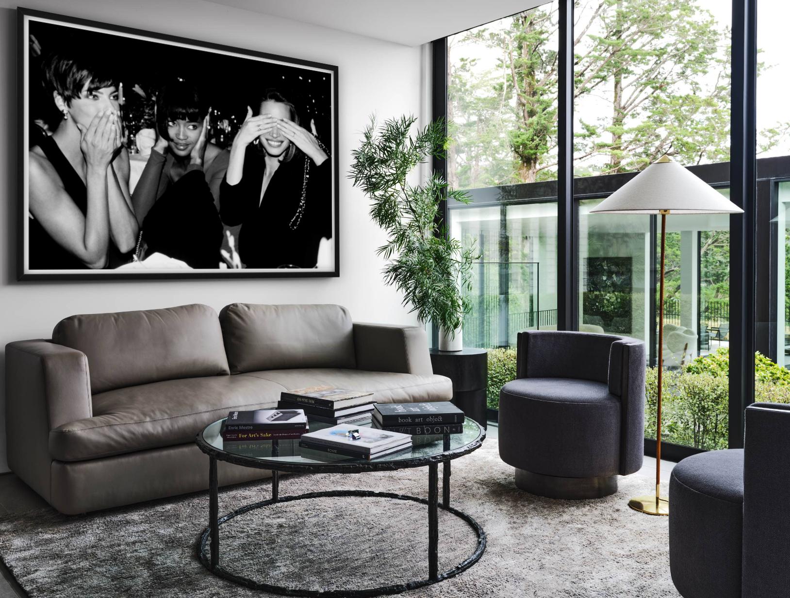 See One, Speaking, Hearing no Evil - Three Supermodels, Fotografia Fine Art 1989 in vendita 15