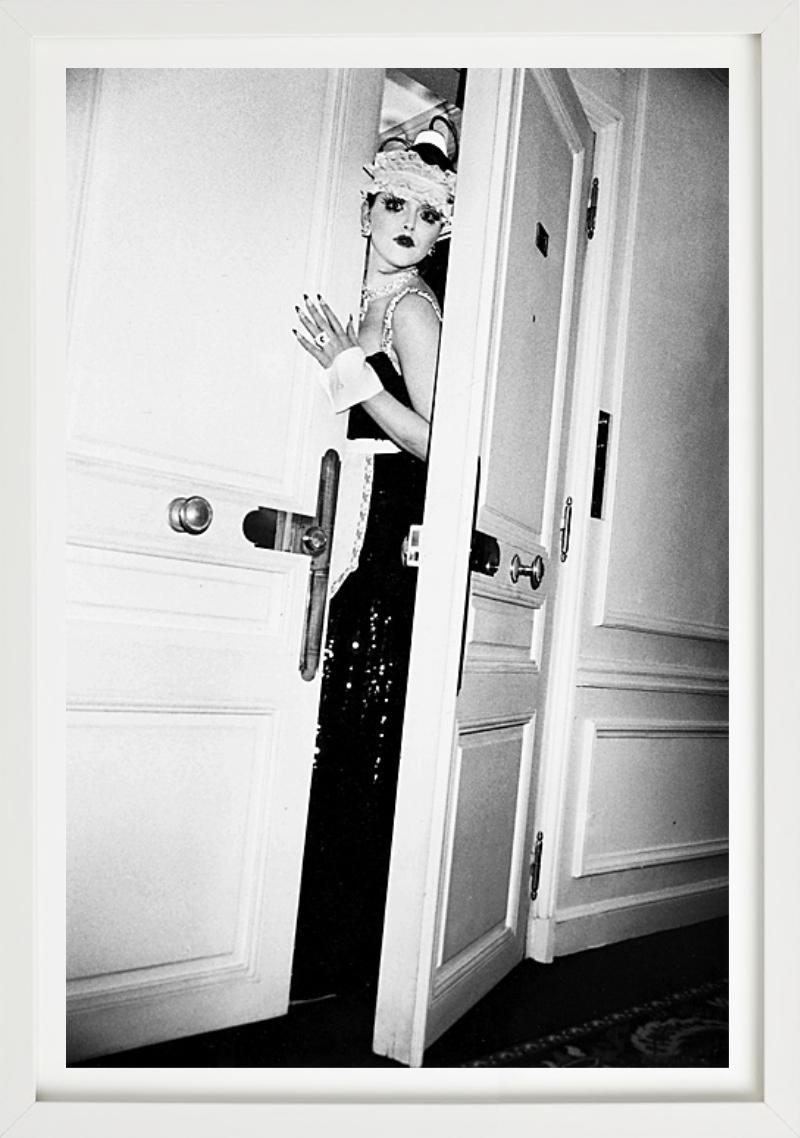 Sophie Dahl at the Ritz, Paris - Black Portrait Photograph by Roxanne Lowit