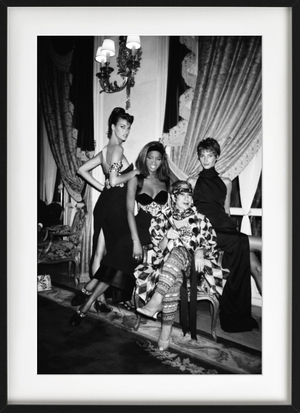 Versace Couture Show at The Ritz, Paris - Backstage, Fine Art Photography, 1990 For Sale 1