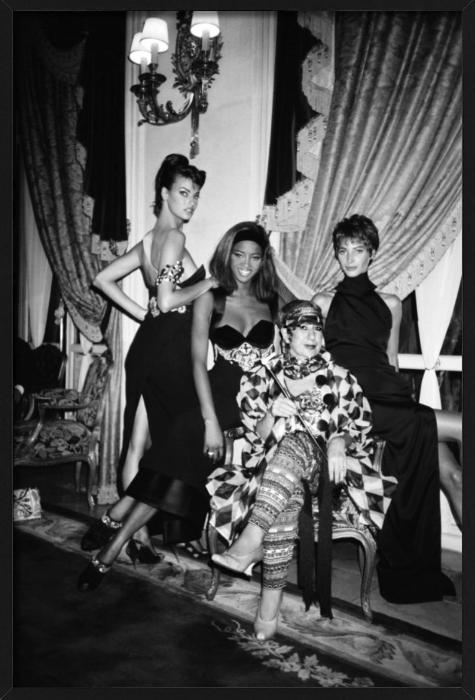 Versace Couture Show at The Ritz, Paris - Backstage, Fine Art Photography, 1990 For Sale 2