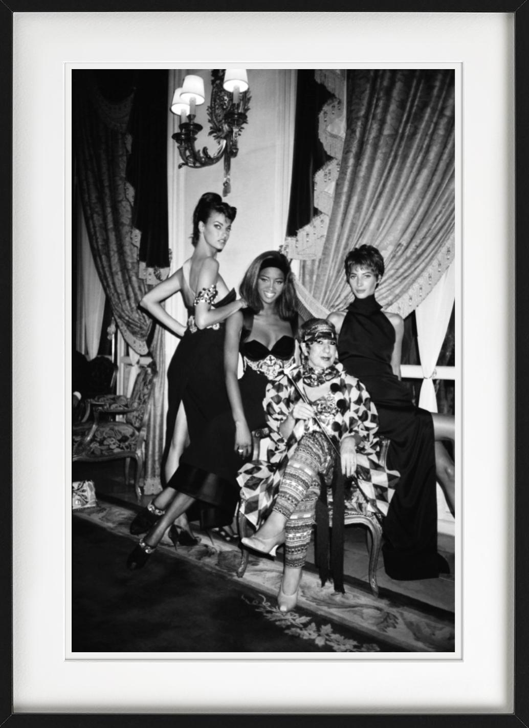 Versace Couture Show at The Ritz, Paris - Backstage, Fine Art Photography, 1990 For Sale 3