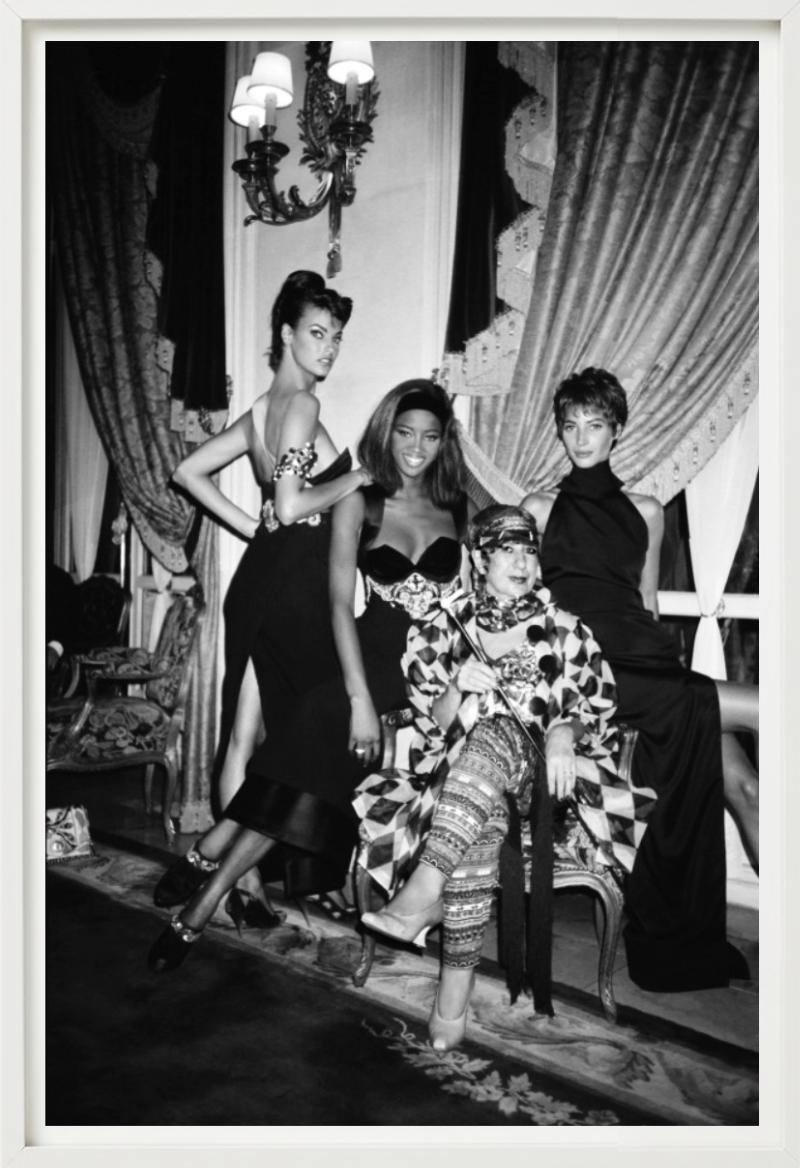 Versace Couture Show at The Ritz, Paris - Backstage, Fine Art Photography, 1990 For Sale 5