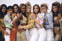 Versace Vixens - Famous 90s Models in Versace, Fine Art Photography, 1994