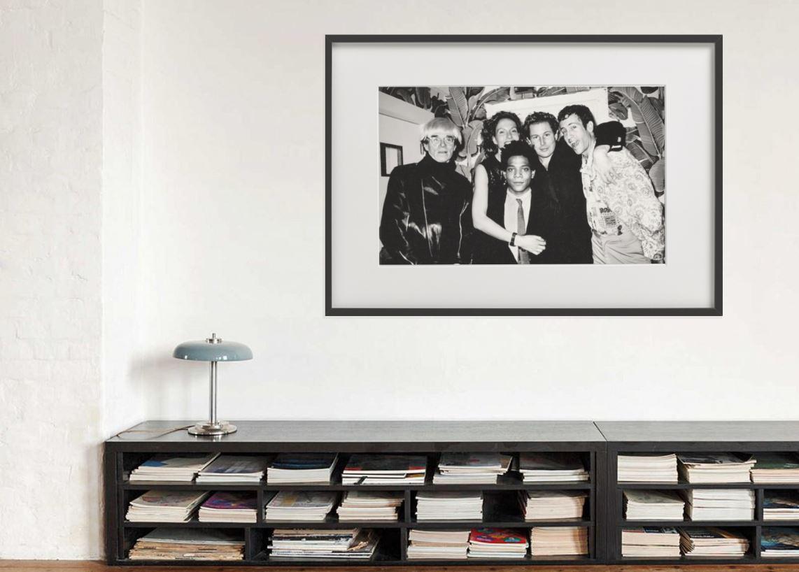 Warhol, J.&J.Schnabel, K.K., Basquiat, Indochine NY - Contemporain Photograph par Roxanne Lowit
