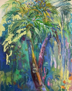 PALM PSALM, Painting, Oil on Canvas