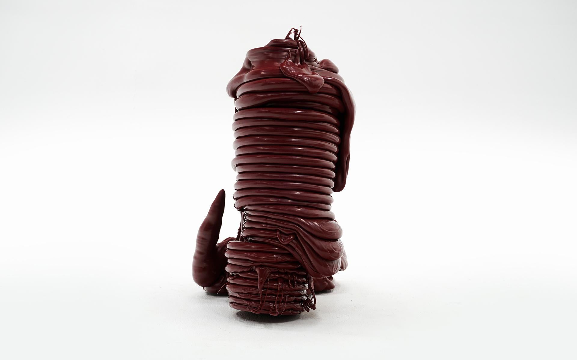 American Roxy Paine Scumak, 2011, Maroon / Burgundy Color, Mint Condition, Signed For Sale
