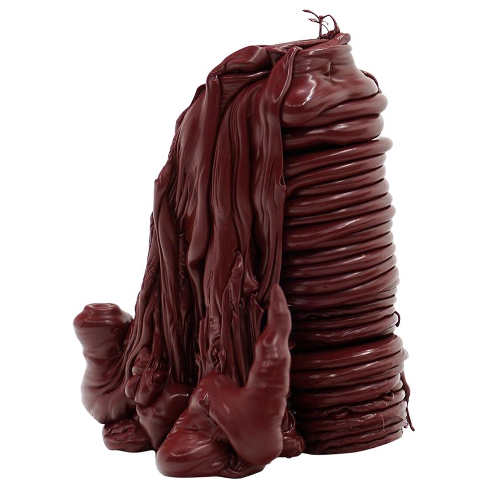 Roxy Paine Scumak, 2011, Maroon / Burgundy Color, Mint Condition, Signed For Sale