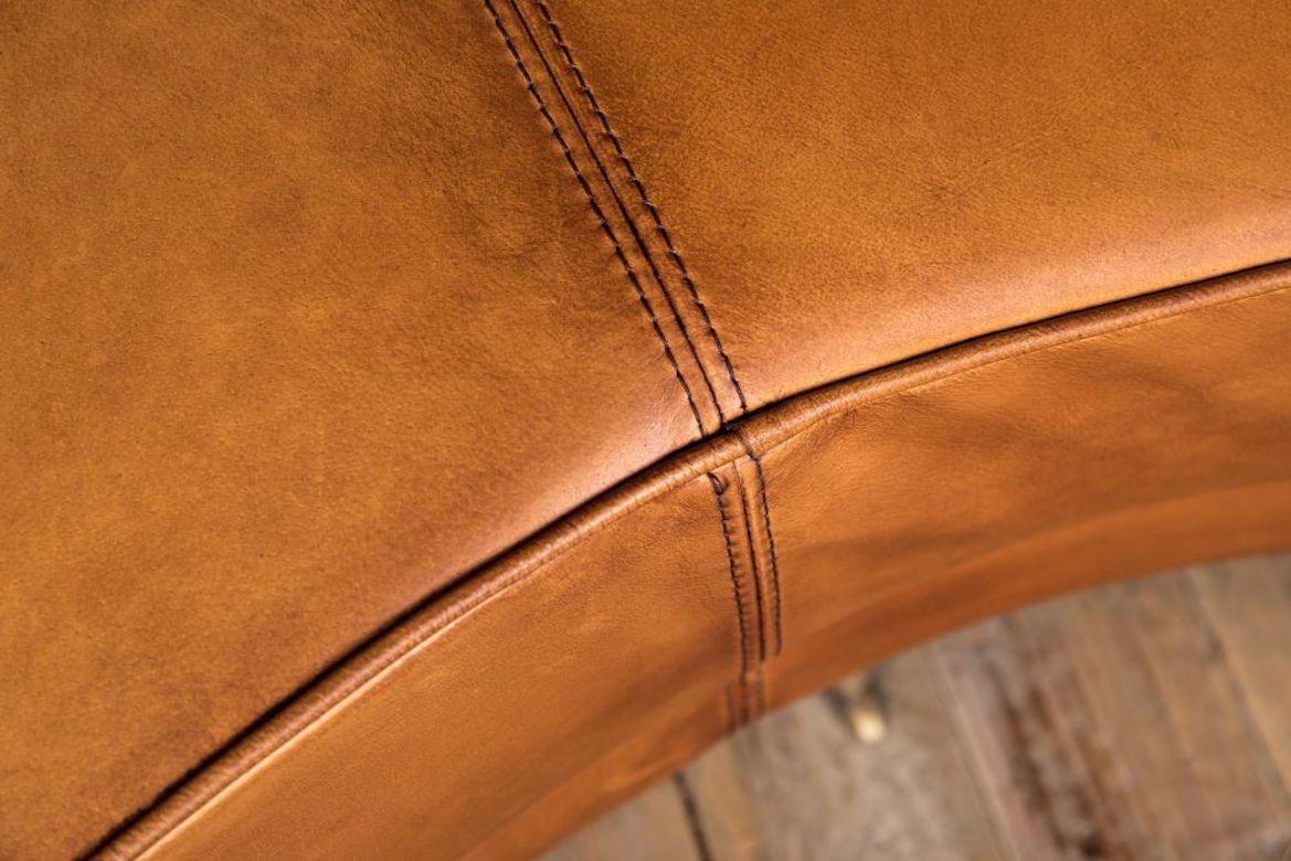 Roxy Real Leather Sofa, 20th Century For Sale 8