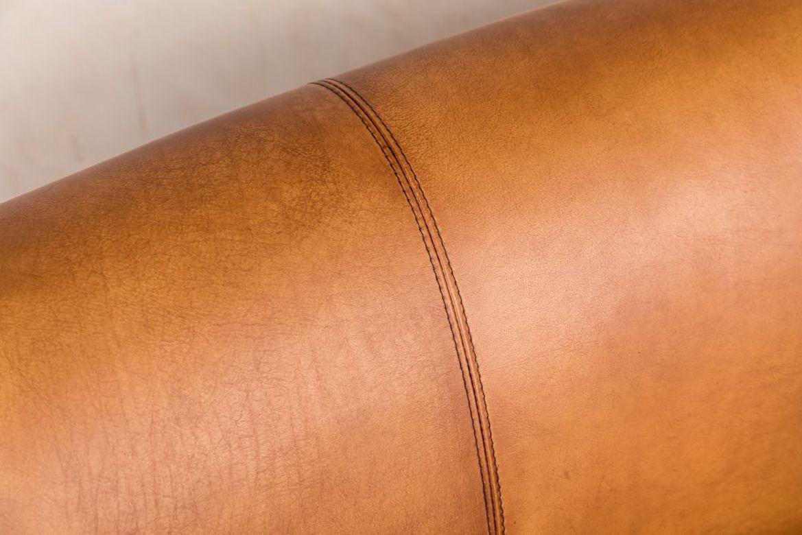 Roxy Real Leather Sofa, 20th Century For Sale 9