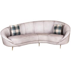 Roxy Real Leather Sofa, 20th Century