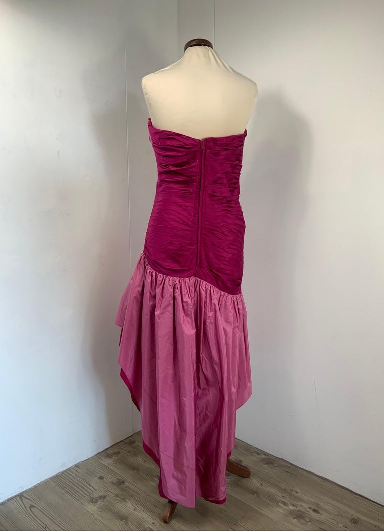open lace back dress Roxy (Taupe, Royal Blue, or Pink) M / Pink main image 1
