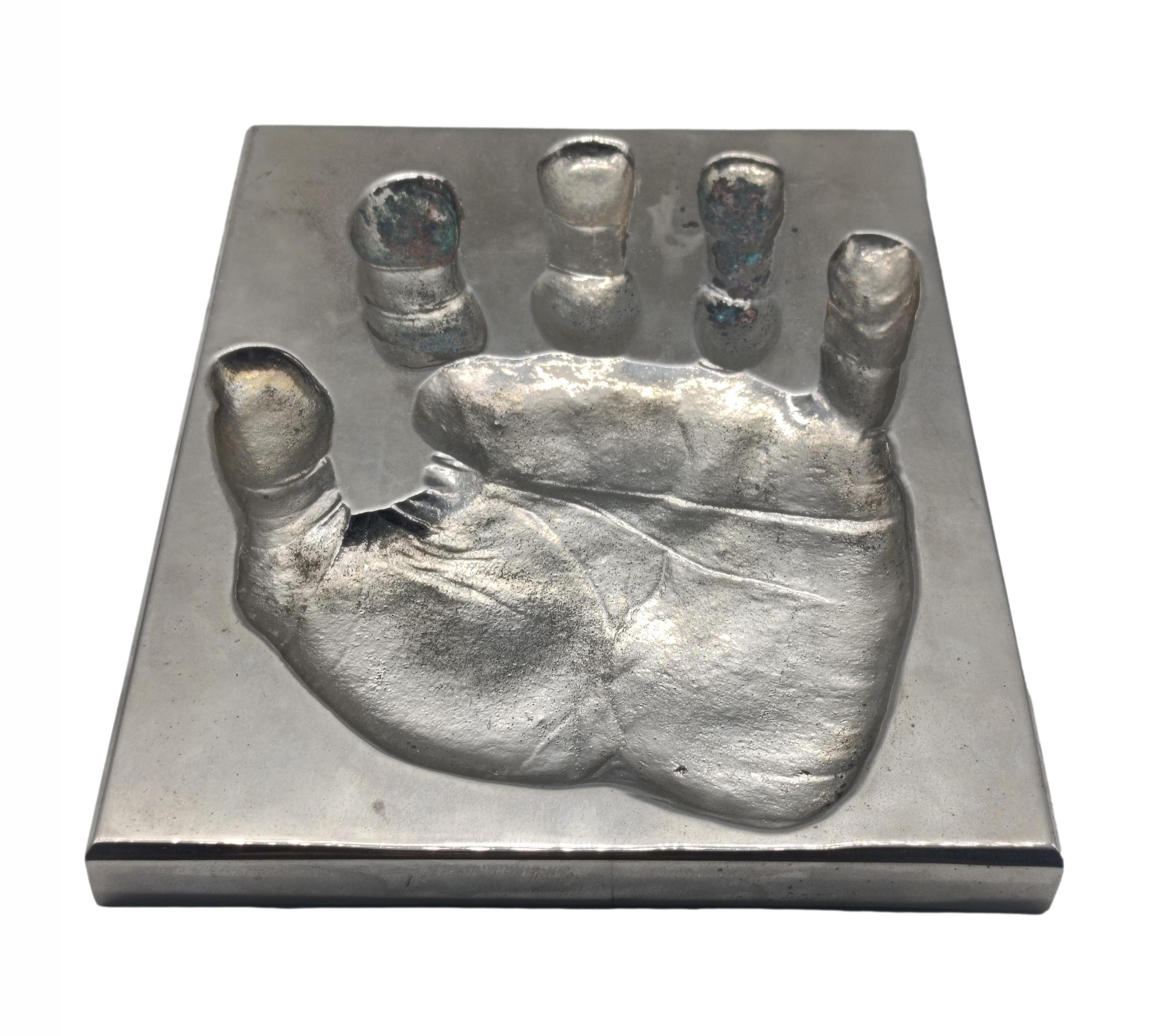 Roy Adzak Attrib. Scultura Pop Art in Alluminio Pressofuso, Italia 1970s (Volkskunst) im Angebot