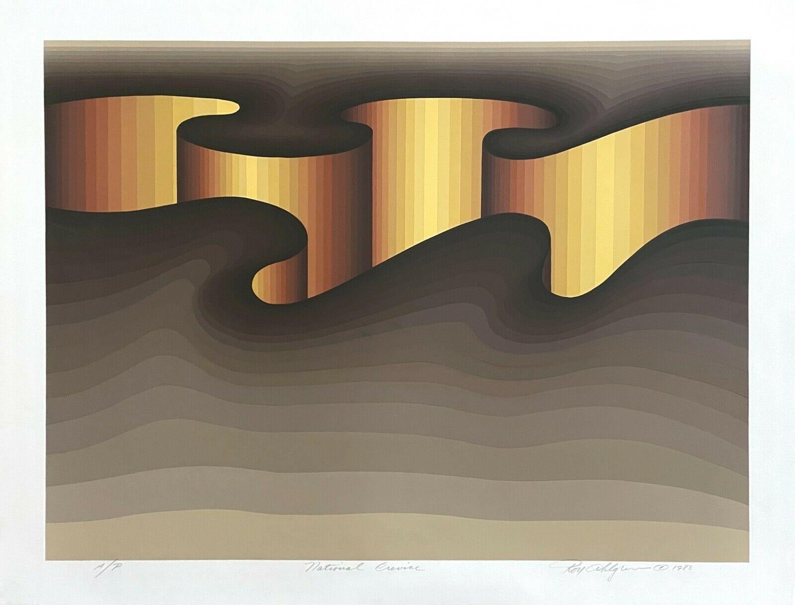 Grieta Nacional, Roy Ahlgren - Print de Roy Ahlgren 