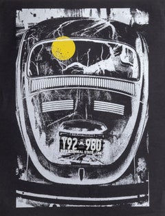 Vintage Beetle, Pop Art silkscreen by Roy Ahlgren