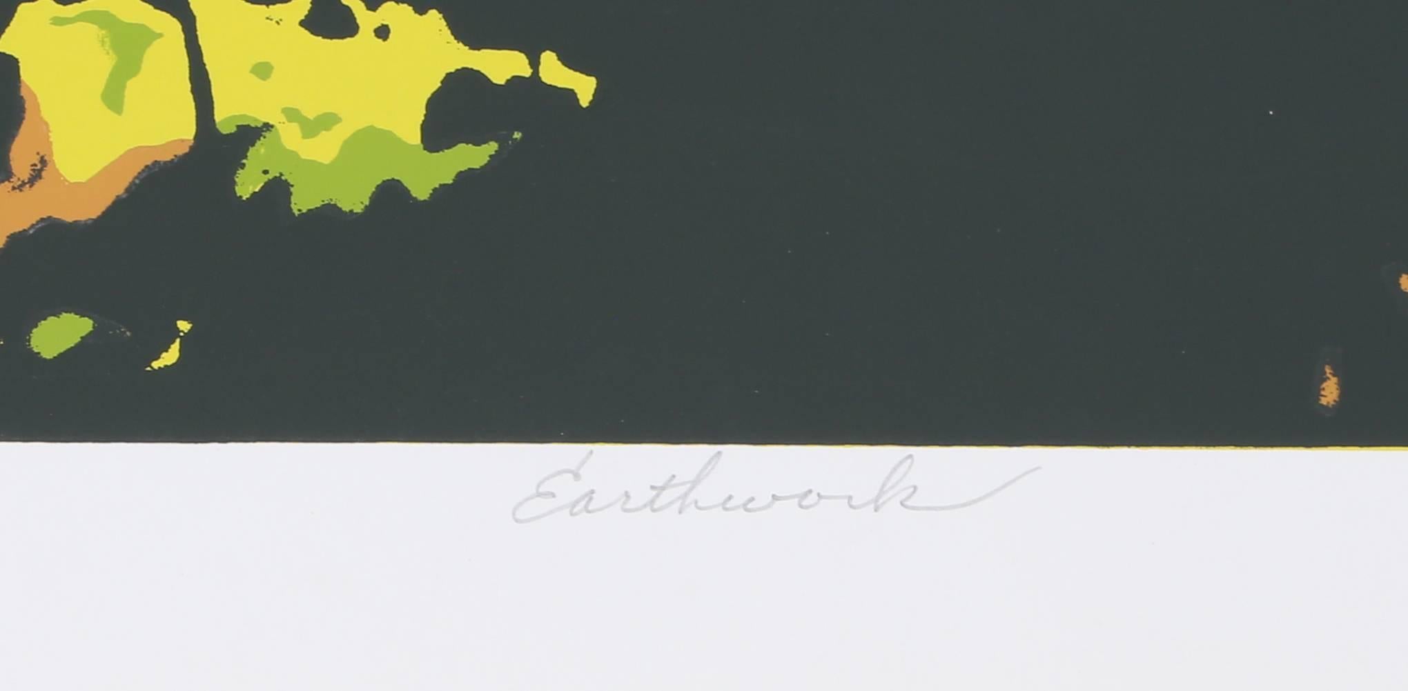 Earthwork, Serigraph by Roy Ahlgren For Sale 3