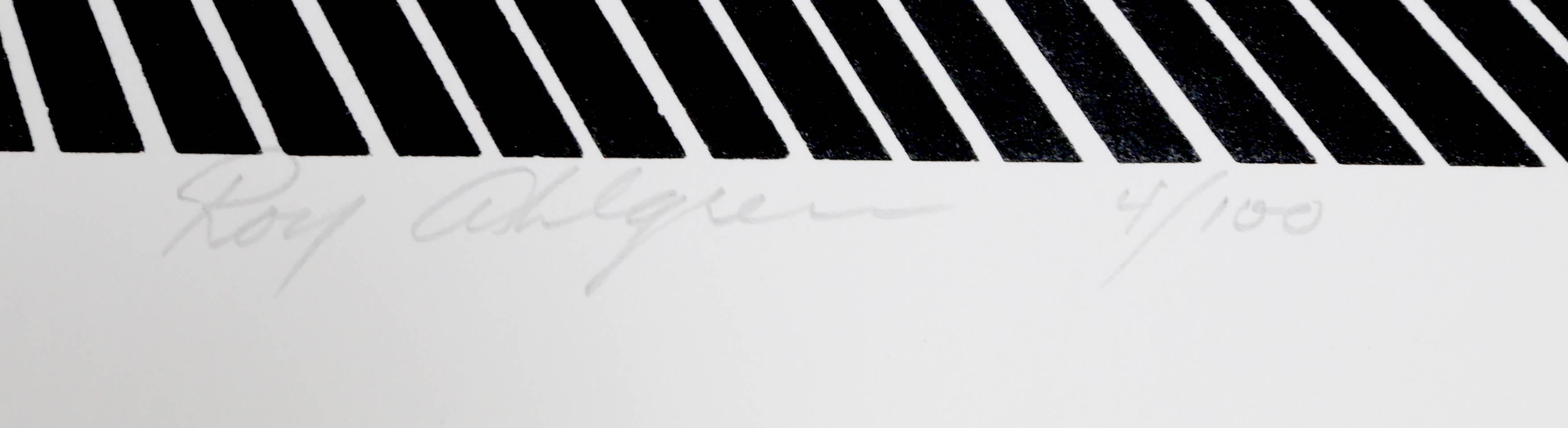 Energia 1, serigrafia Op Art di Roy Ahlgren in vendita 1