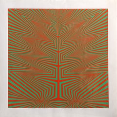 Genesis II, Screenprint by Roy Ahlgren