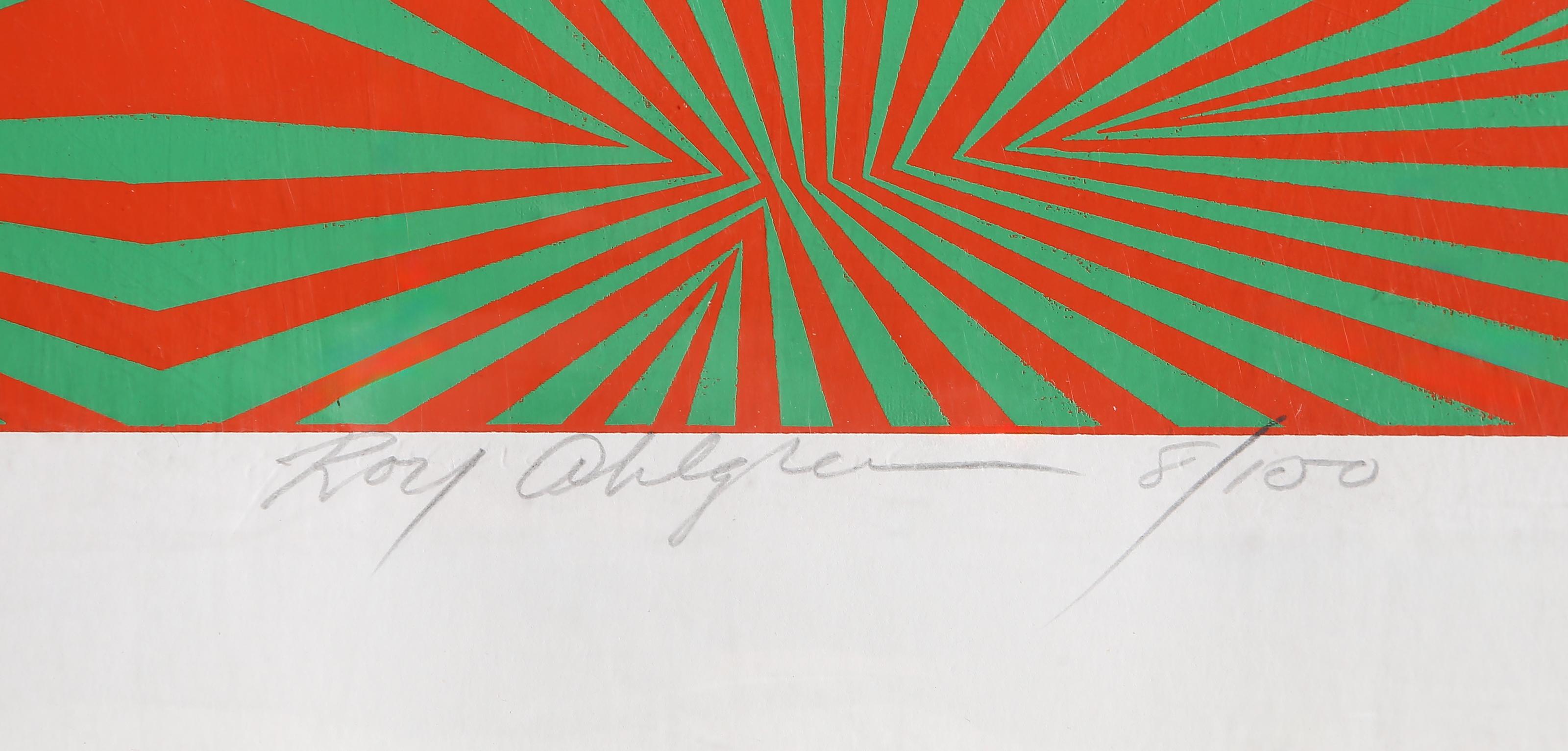 Genesis II, Screenprint by Roy Ahlgren For Sale 2
