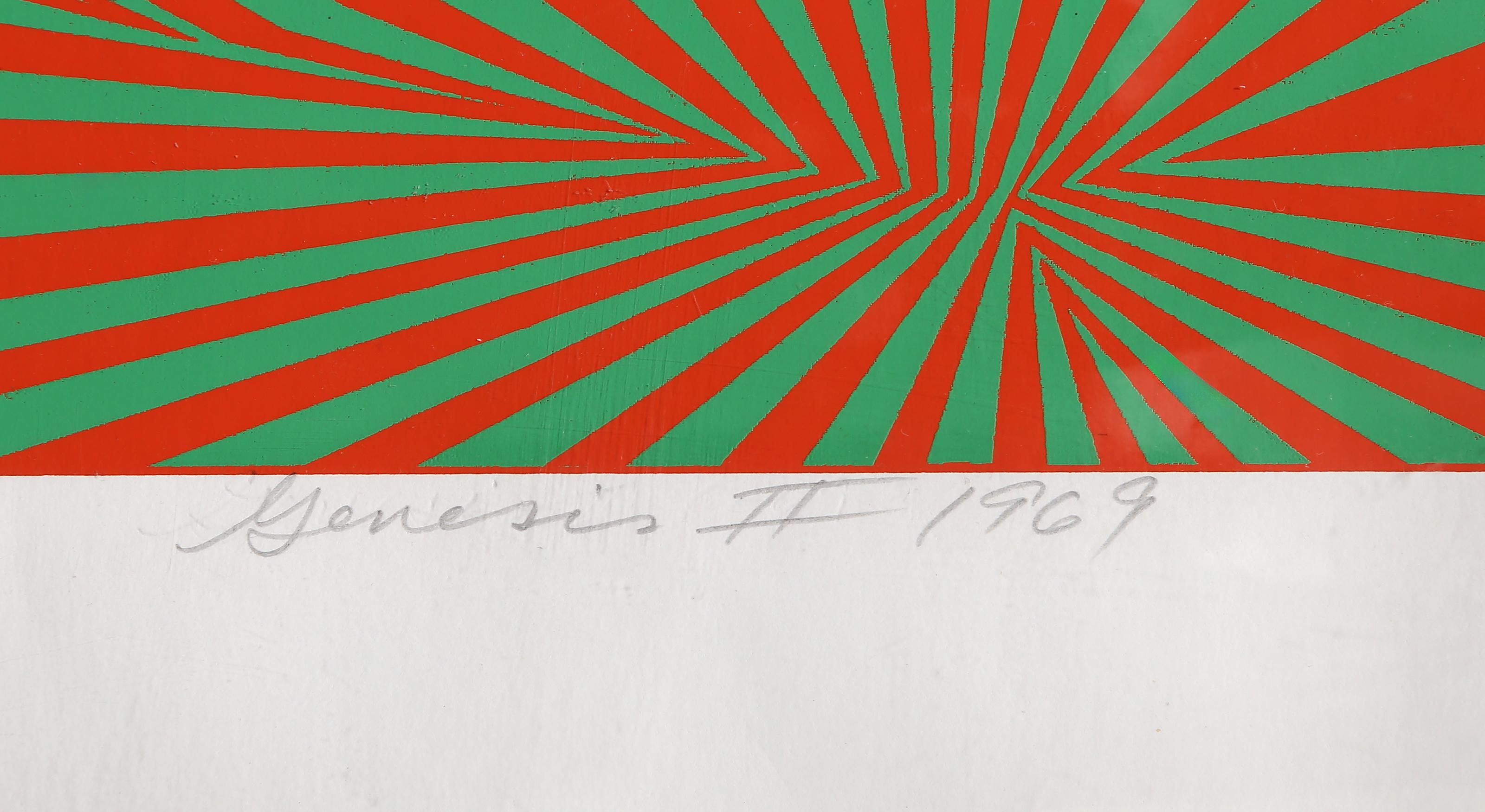 Genesis II, Screenprint by Roy Ahlgren For Sale 3