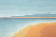 Punta de Gaviota, serigrafía Op Art de Roy Ahlgren