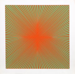 "Homage to the Cross II", circa 1970, Serigraph by Roy Ahlgren