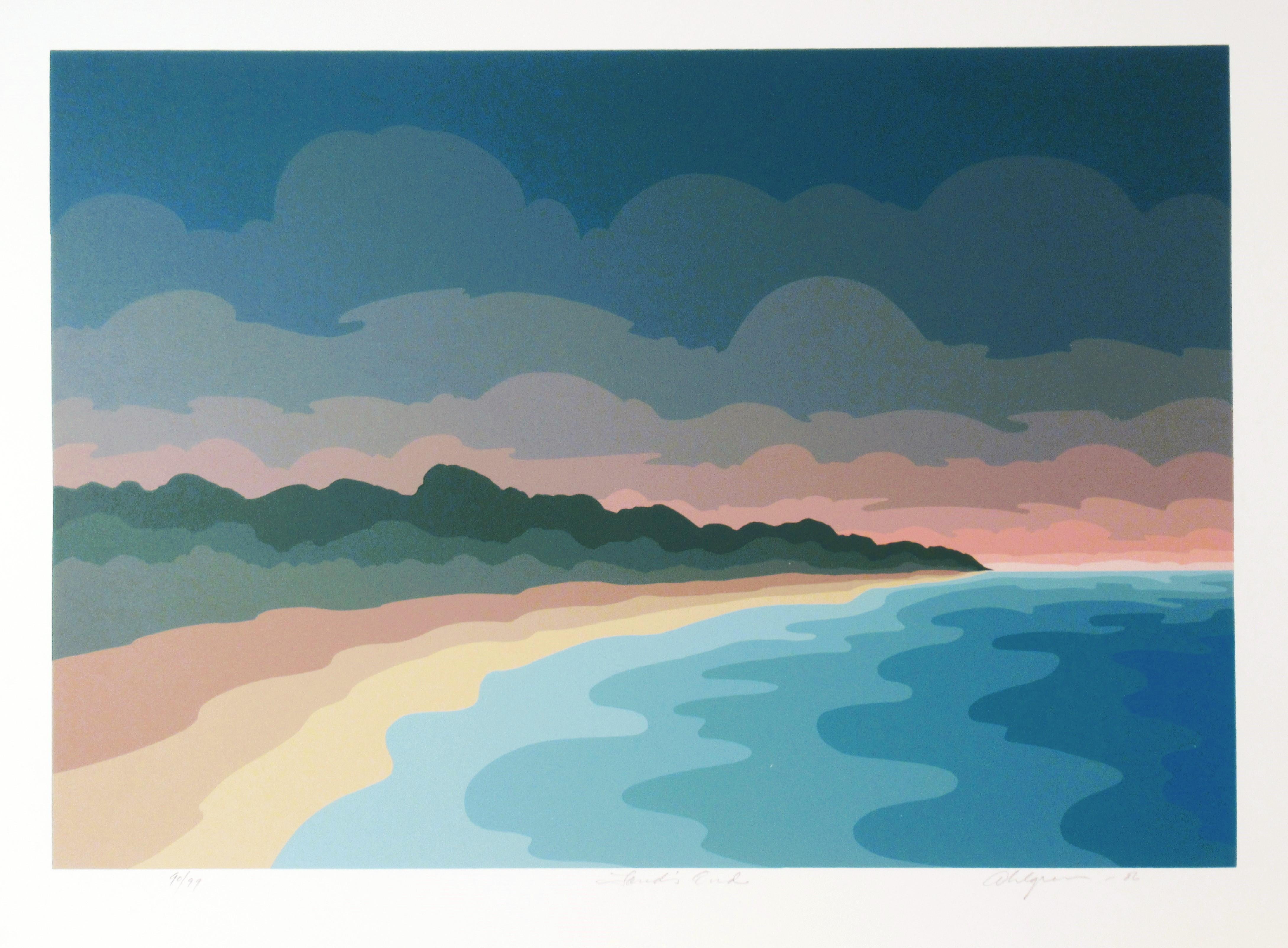 Roy Ahlgren Landscape Print - Laudis End