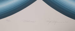 Mobius, Signed Op Art Screenprint by Roy Ahlgren
