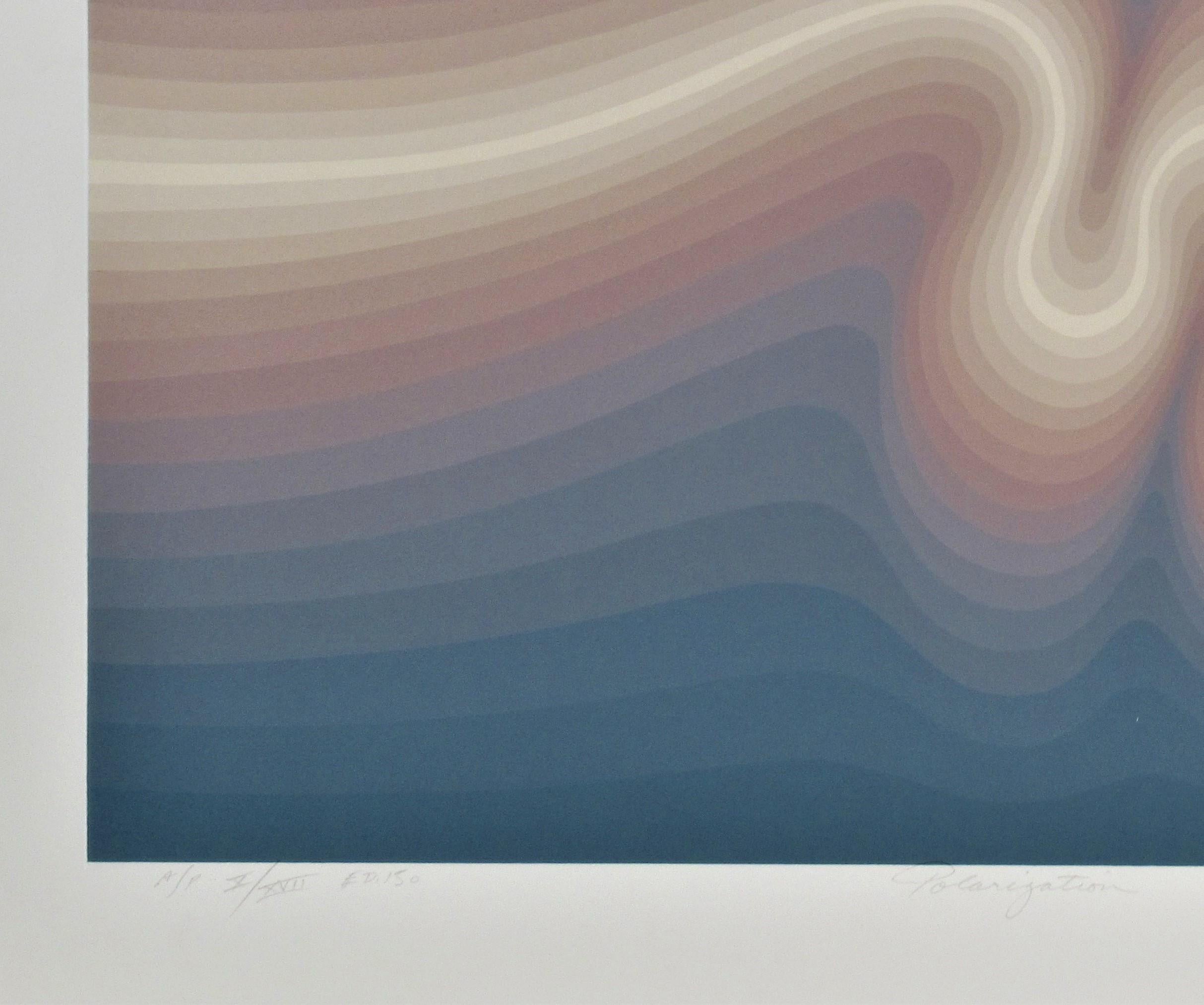 Polarization - Op Art Print by Roy Ahlgren