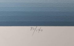 Thermal Inversion, Op Art Screenprint by Roy Ahlgren